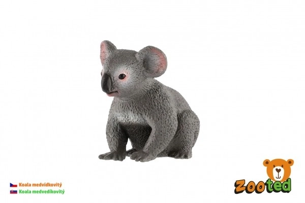 Koala figura – 8 cm műanyag zsákban