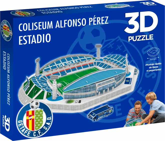 3D puzzle és stadion Getafe FC Coliseum Alfonso Pérez