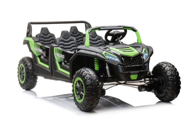 Akkumulátoros Buggy Autó 4x4 Zöld