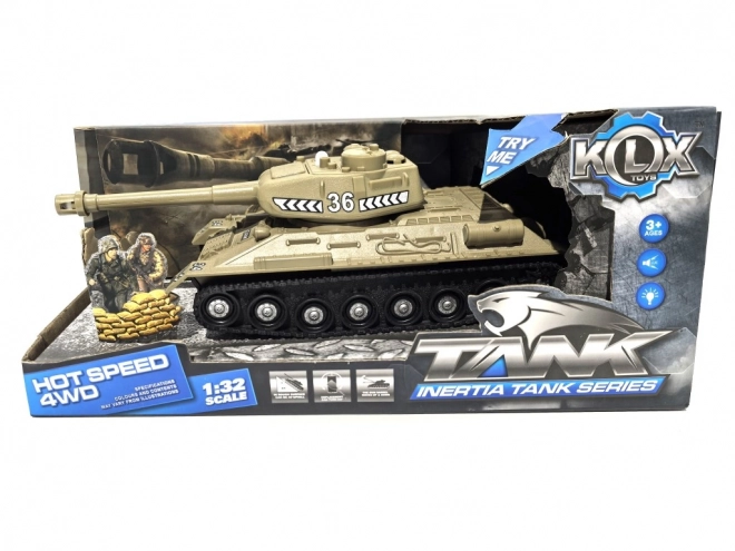 Fékezhetetlen Tank Játékszett