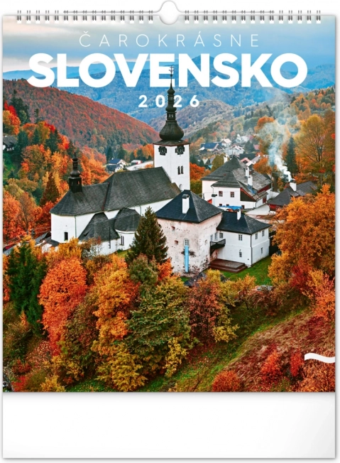 Fali naptár Varázslatos Szlovákia 2026