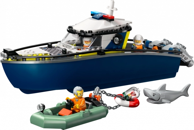 LEGO City Rendőrségi hajós üldözés