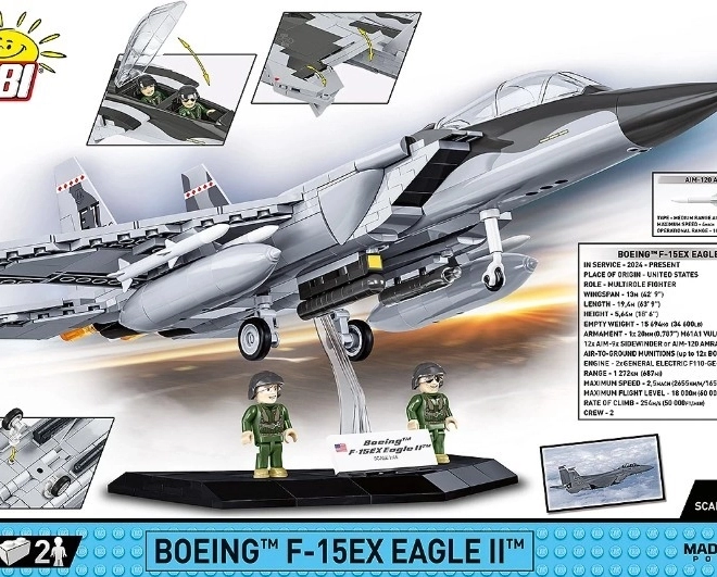 Építőkészlet Boeing F-15EX Eagle II