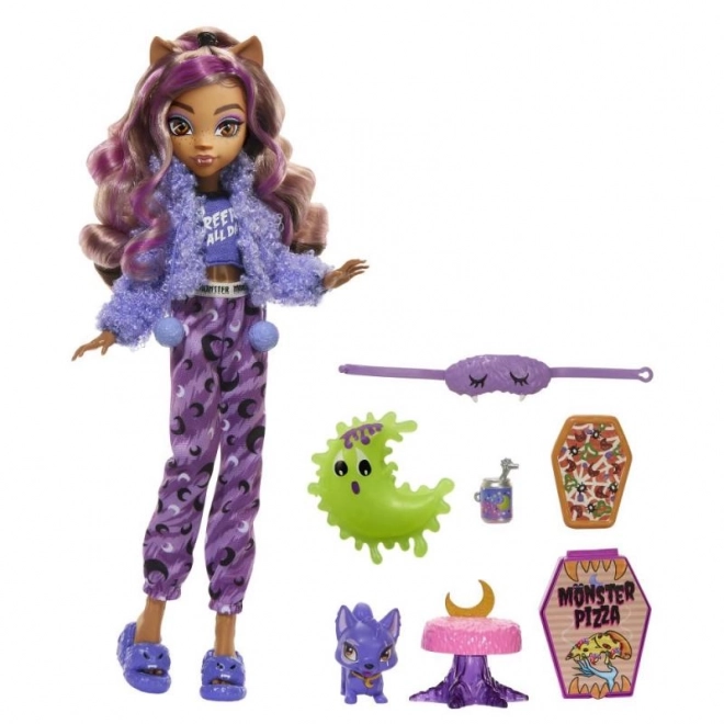 Monster High creepover buli baba - Clawdeen