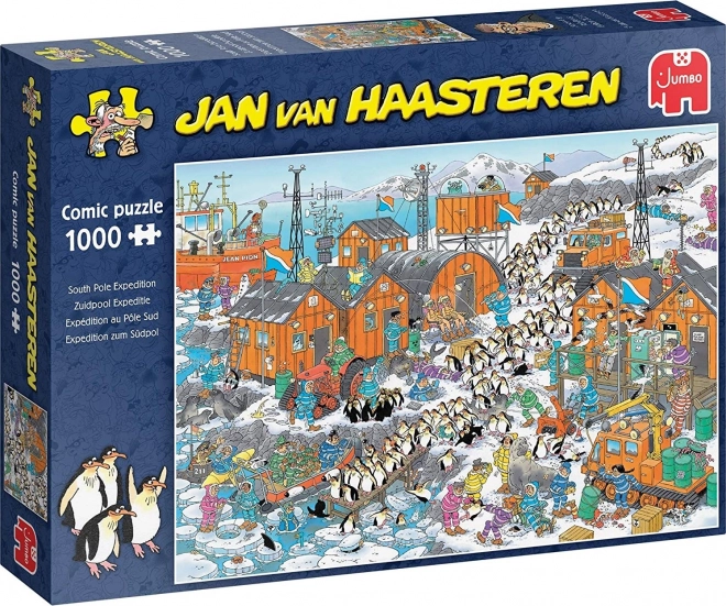 Jan van Haasteren déli sarki expedíció kirakós 1000 darabos