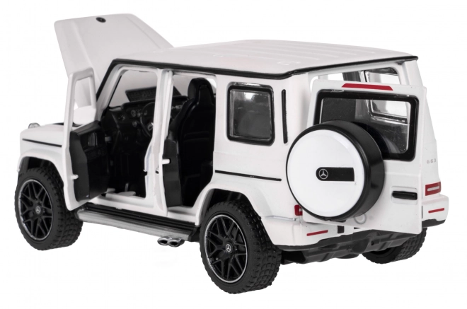 Mercedes Amg G63 fehér modell 1:32