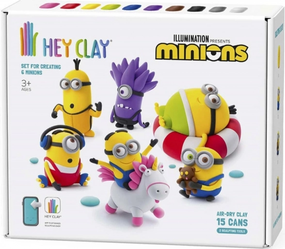 Hej Clay műanyag készlet Minions