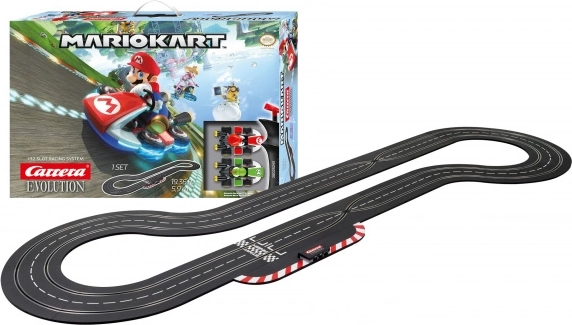 Carrera Evolution Mario Kart autóversenypálya – Mario és Yoshi, 5,9 m