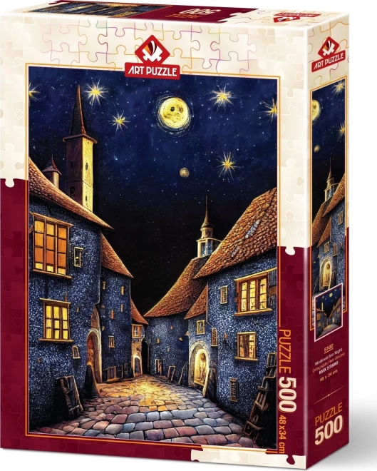 Középkori éjszaka a Kánokban 500 darabos puzzle