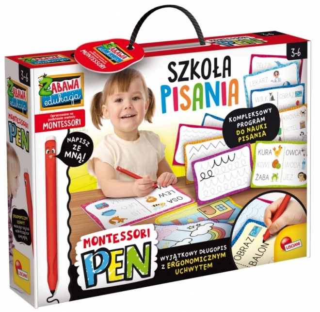 Montessori írás készlet 18 táblával