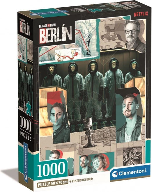 La Casa De Papel Berlin puzzle 1000 darabos