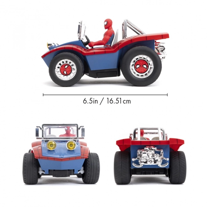 Pókember RC buggy 1:24 figurával