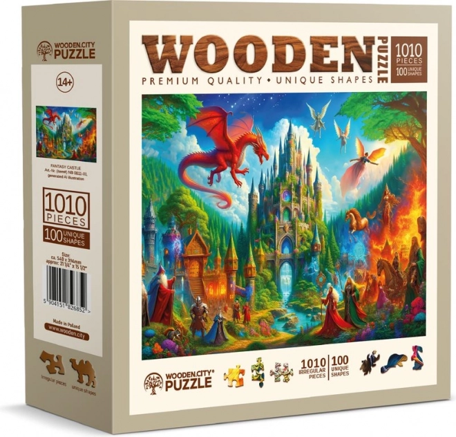 Fa puzzle Fantasy Kastély 1010 darab