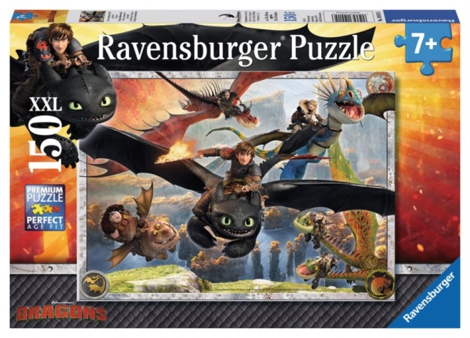 Ravensburger hogyan neveld a sárkányodat XXL puzzle