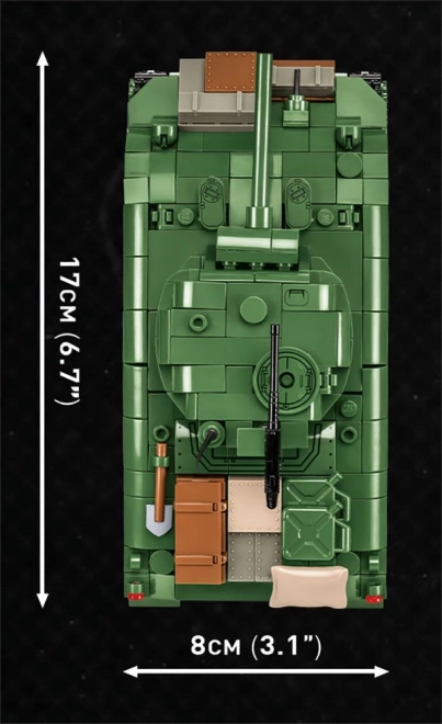 cobi coh sherman tank modell 615 darabos készlet