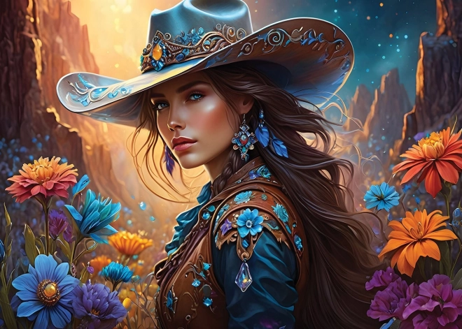 Puzzle Farmárka és Cipők 2x500 darab