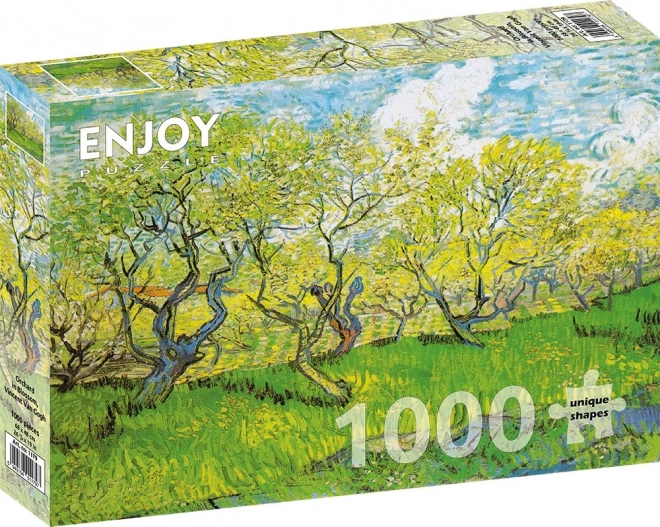 Enjoy puzzle: virágzó kert 1000 darabos