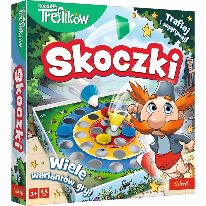 Ugráló játék TREFL Treflik család