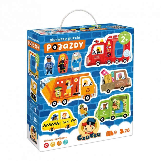 Első puzzle - Járművek