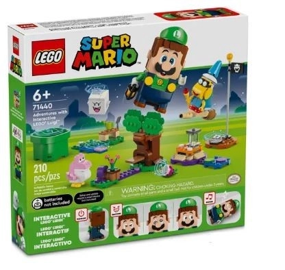 Interaktív LEGO Luigi kaland készlet