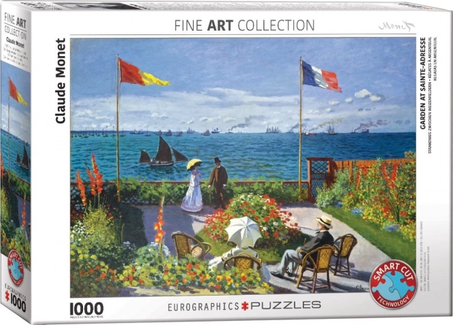Eurographics puzzle Zahrada Sainte-Adresse 1000 darab
