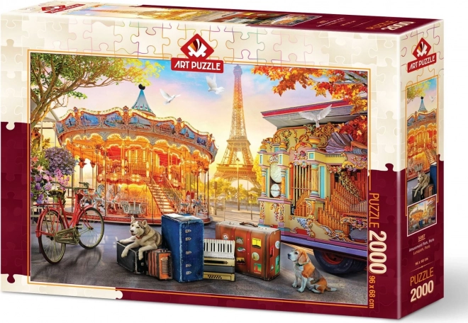 Puzzle Lunapark Párizsban 2000 darabos