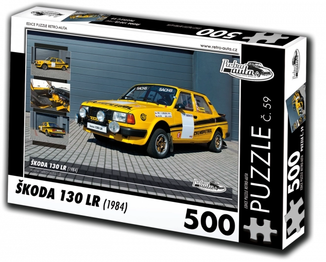 Retro-Autók Puzzle Škoda 130 LR (1984) 500 darabos