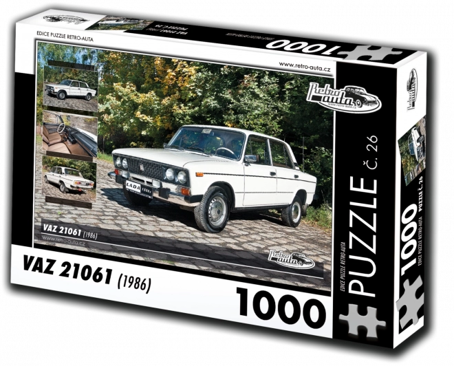 RETRO-AUTÓ Puzzle sz. 26 Vaz 21061 (1986) 1000 darabos