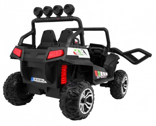 Gyermek elektromos autó 4x4 távirányítóval és MP3