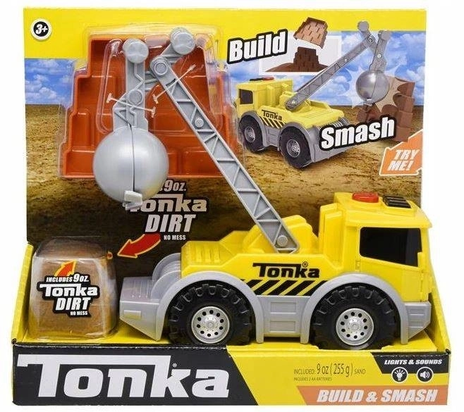 Tonka építő és romboló teherautó