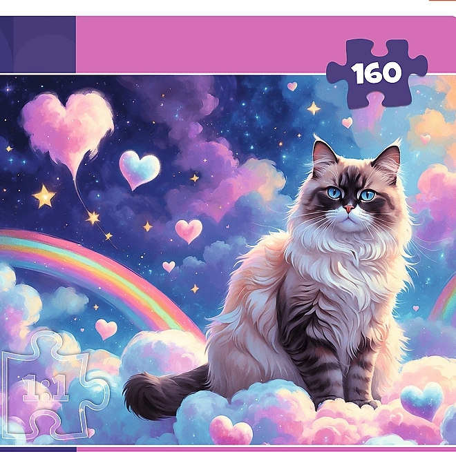 Trefl Puzzle Házi macska 160 darabos