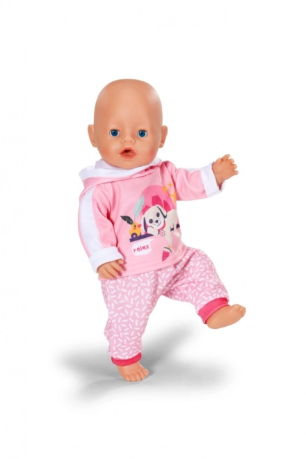 BABY Born rózsaszín melegítő szett babáknak 43 cm