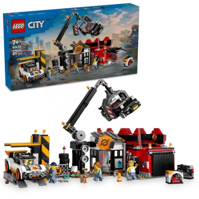 Lego City Autóbontó Játszma