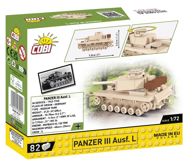 Panzer III Ausf. L tankmodell