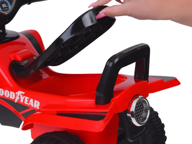 Gyermek quad Goodyear zenével és fénnyel