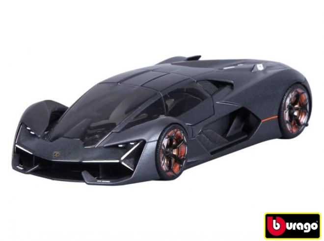 Bburago Lamborghini Terzo Millennio szürke modellautó 1:24