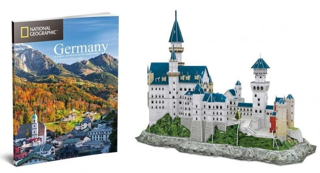 Neuschwanstein kastély 3D puzzle - National Geographic