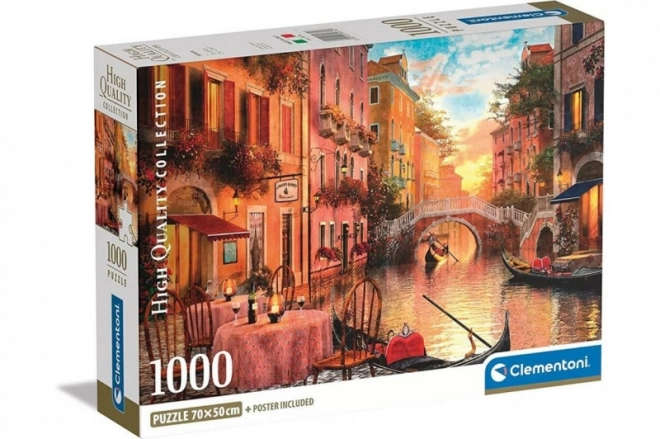 Clementoni puzzle Velencei 1000 darabos