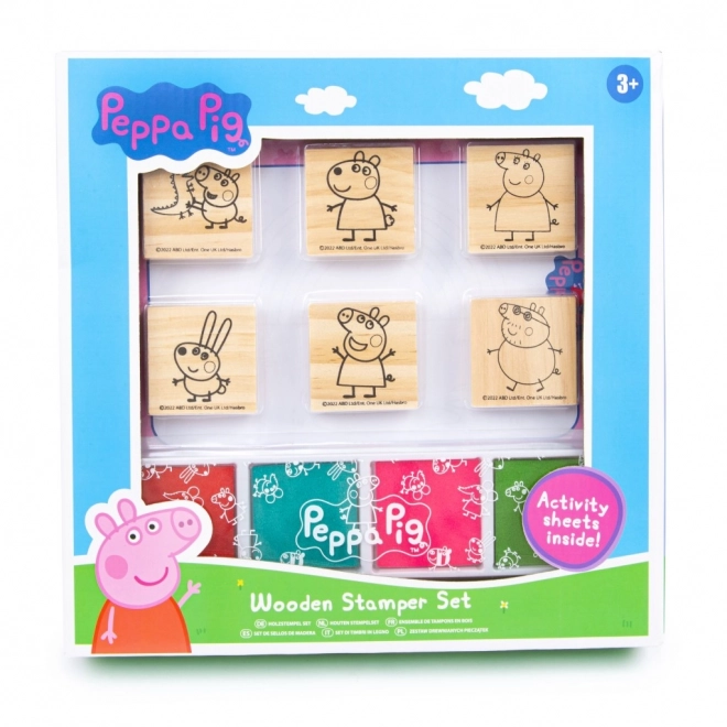Peppa malac fa nyomdakészlet