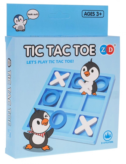 Pingvines Tic Tac Toe táblajáték