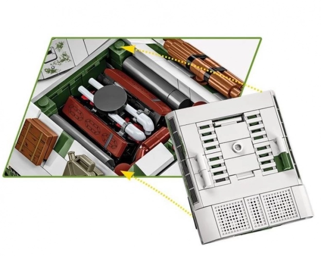 Cobi t-34 közepes tank építőkészlet