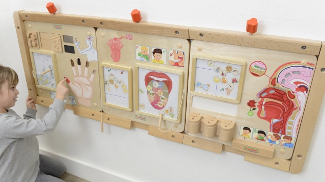 Masterkidz oktatási tapintótábla Montessori