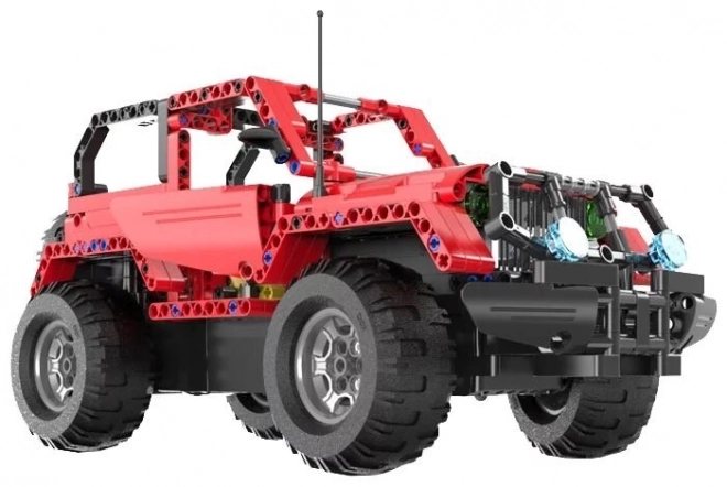 Játék Jeep Terepjáró Építőkocka Készlet Távirányítóval
