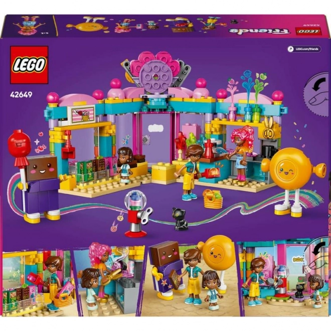 Lego Friends cukorka bolt Heartlake-ben