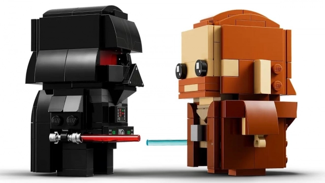 Obi-Wan Kenobi és Darth Vader LEGO BrickHeadz készlet