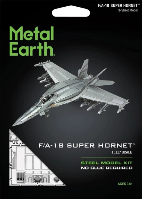 Metal Earth 3D puzzle F/A-18 Super Hornet vadászrepülő