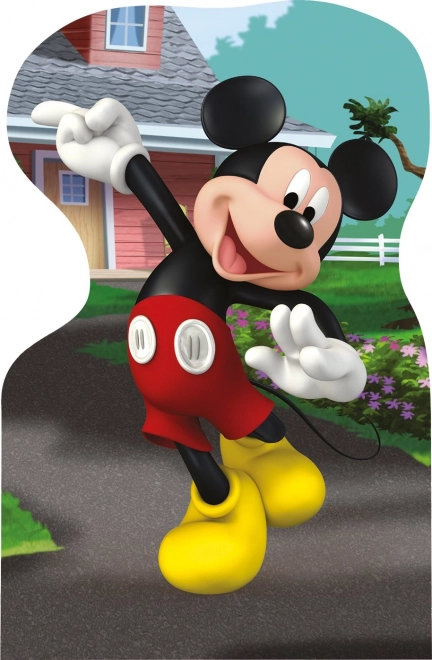 Mickey és Barátai 4x54 darabos városi puzzle