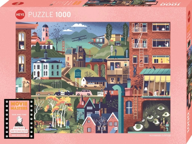 Heye puzzle Alfred Hitchcock filmek