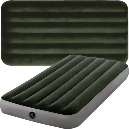 Felfújható velúr egyszemélyes matrac INTEX Dura-Beam Fiber-Tech 191 × 99 × 25 cm