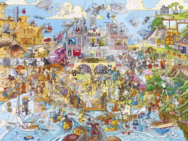 Heye puzzle hollyworld 1500 darabos